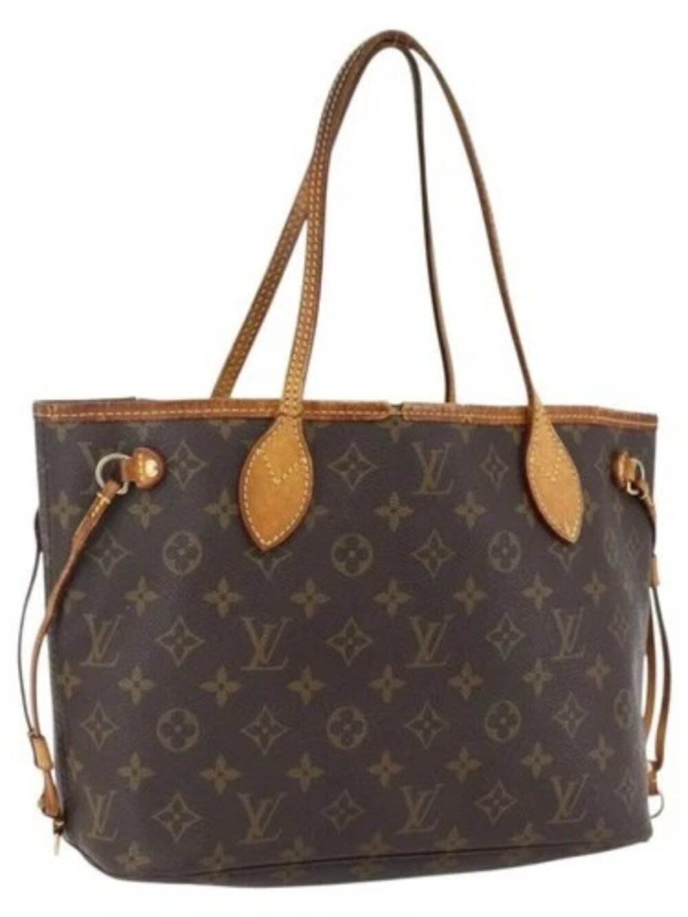 LOUIS VUITTON Monogram Neverfull PM Tote Bag M40155 LV Auth 173588A